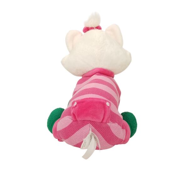 Disney Store Authentic The Aristocats Christmas Morning Marie Plush Stuffed Toy - Picture 3 of 12